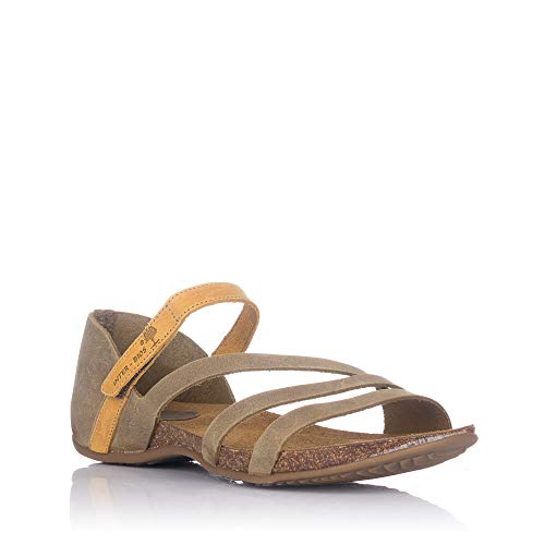 INTER-BIOS 4476 Sandalia Talon Cerrado Piel Mujer KAKY 36