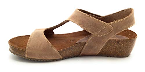 INTER-BIOS 5316 Sandalias beig con Velcro. - 40