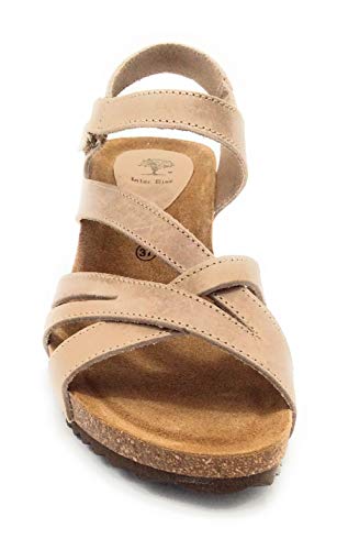 INTER-BIOS 5633 Sandalia Bio CUÑA BEIG - 39