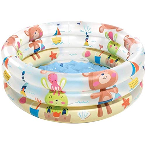 Intex 57106NP - Piscina hinchable colores con base hinchable 61 x 22 cm, 33 litros, 1 unidad [modelos surtidos]