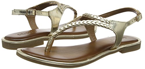 Inuovo 8368, Sandalia con Pulsera Mujer, Plateado (Silver 16778935), 37 EU