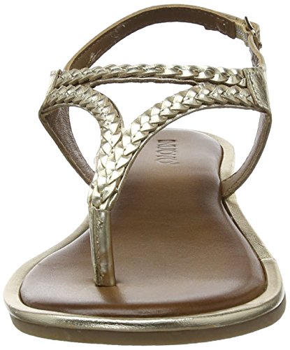 Inuovo 8368, Sandalia con Pulsera Mujer, Plateado (Silver 16778935), 37 EU