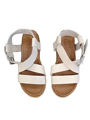 Inuovo Sandalo 431008 Bone (blanco hielo) Blanco Size: 39 EU