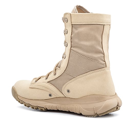 IODSON Zapatos de Hombre Botas/Botas de Combate/Botas Tácticas Ultra-Ligero Antideslizante Tela de Cuero Verdadero Transpirable IDS-304 40 EU