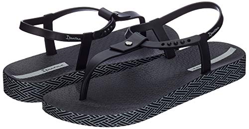 Ipanema Bossa Soft Sandal, Sandalias con Tira de T Mujer, Negro 8023, 37 EU