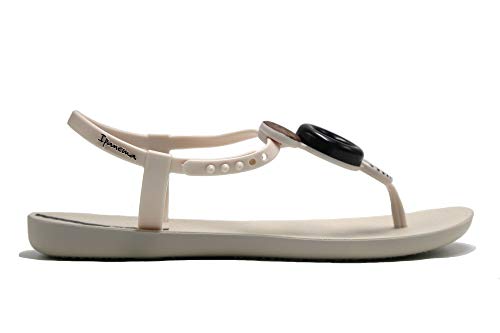 Ipanema Class Modern Fem, Sandalias Mujer, Beige Black, 39 EU