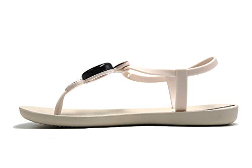 Ipanema Class Modern Fem, Sandalias Mujer, Beige Black, 39 EU