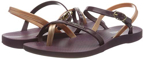 Ipanema Fashion Sand VII Fem, Sandalias con Tira Vertical Mujer, Multicolor (Burgundy/Rose 9142.0), 39 EU