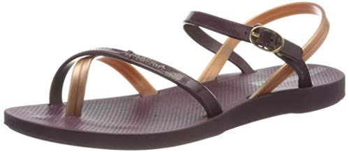 Ipanema Fashion Sand VII Fem, Sandalias con Tira Vertical Mujer, Multicolor (Burgundy/Rose 9142.0), 39 EU