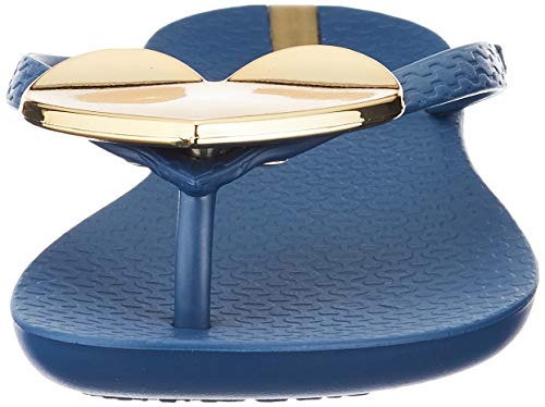 Ipanema Maxi Fashion II Fem, Chanclas Mujer, Multicolor (Blue/Gold 9218.0), 41/42 EU