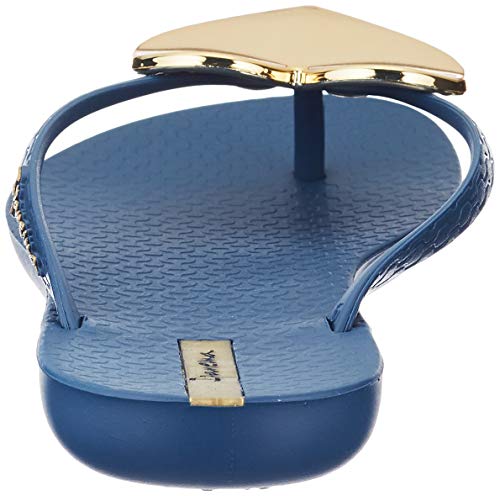 Ipanema Maxi Fashion II Fem, Chanclas Mujer, Multicolor (Blue/Gold 9218.0), 41/42 EU