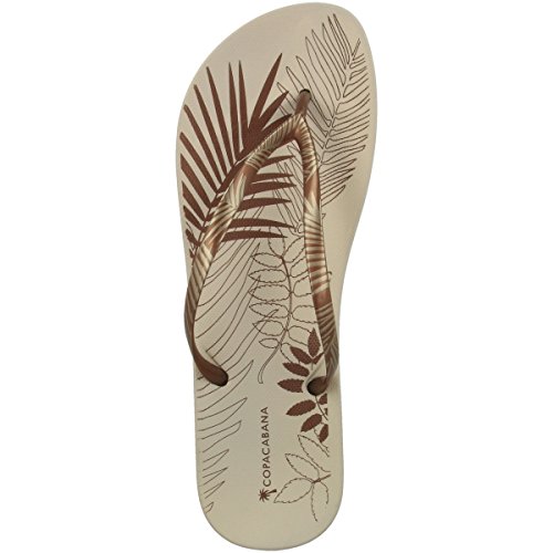 Ipanema Schuhe Copacabana Anatomic Foliage Fem FF Beige-Bronze (82107-8053) 41/42 Braun