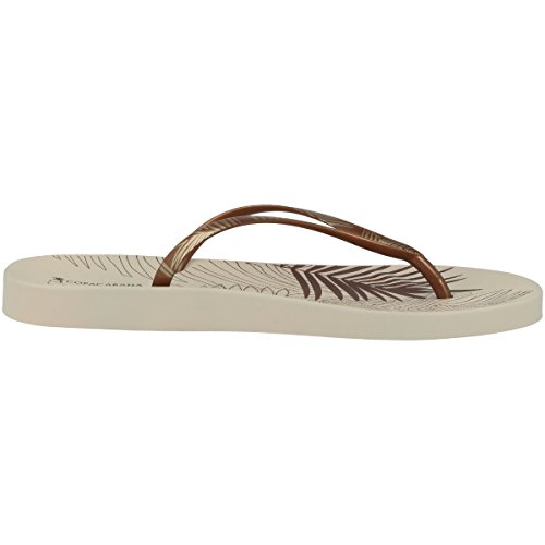 Ipanema Schuhe Copacabana Anatomic Foliage Fem FF Beige-Bronze (82107-8053) 41/42 Braun