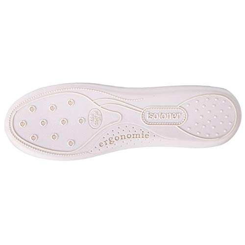 Isotoner - Zapatillas Deportivas ergonómicas para Mujer, Gris (Gris), 39 EU