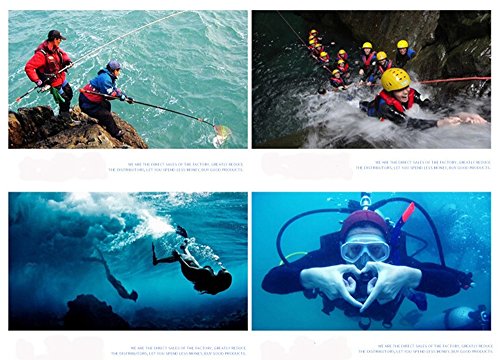 iSpchen Calcetines de Agua de Playa - Calcetines de Playa Antideslizantes Calcetines de Buceo Antideslizantes Unisex Zapatos de Yoga Surf Sailing Sport,Azul M