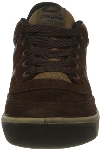 J´hayber 51139, Sneaker Unisex Adulto, Marrón/Negro, 41 EU