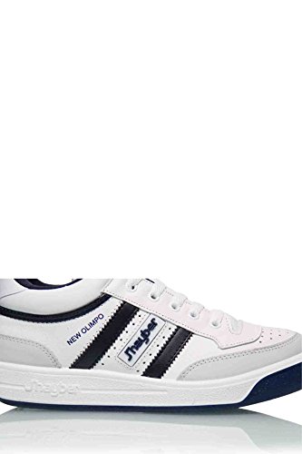 J´hayber 63638, Sneaker Mujer, Blanco/Azul Marino, 38 EU