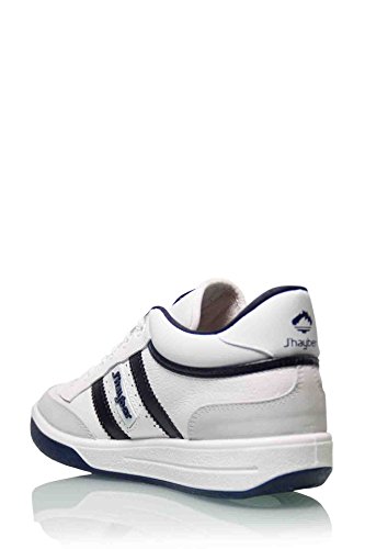 J´hayber 63638, Sneaker Mujer, Blanco/Azul Marino, 38 EU