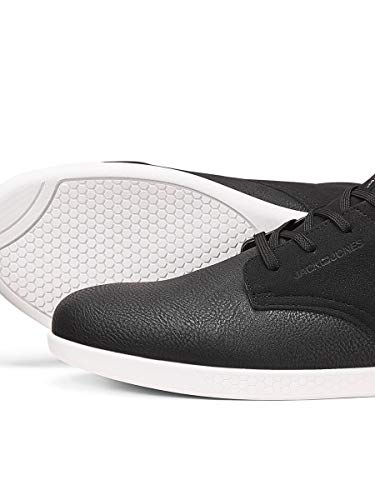 JACK & JONES Jfwjamie PU Combo Noos, Zapatillas Hombre, Gris (Anthracite Anthracite), 42 EU