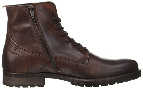 JACK & JONES Jfworca Leather, Botas Clasicas Hombre, Marrón (Brown Stone), 41 EU