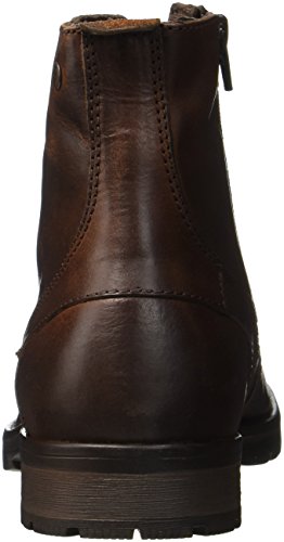 JACK & JONES Jfworca Leather, Botas Clasicas Hombre, Marrón (Brown Stone), 41 EU