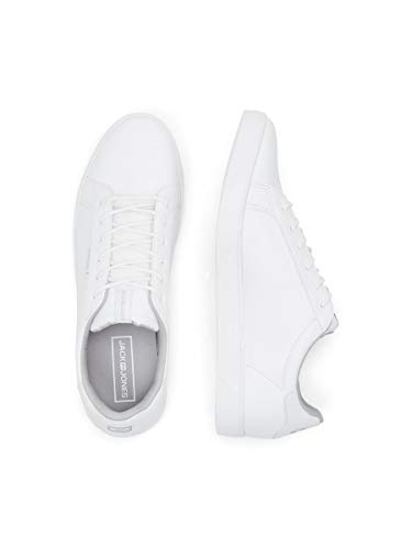 JACK & JONES Jfwtrent PU 19 Noos, Zapatillas Hombre, Blanco (Bright White Bright White), 42 EU