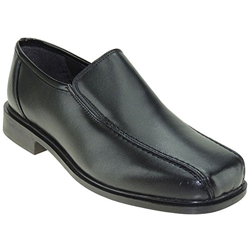 Jam 1216 Mocasín Piel Blanda Piso Goma Antideslizante Camarero Hombre Negro Talla 44