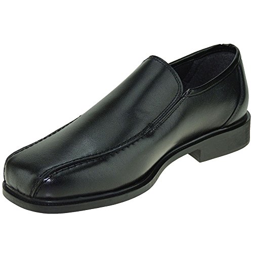 Jam 1216 Mocasín Piel Blanda Piso Goma Antideslizante Camarero Hombre Negro Talla 44
