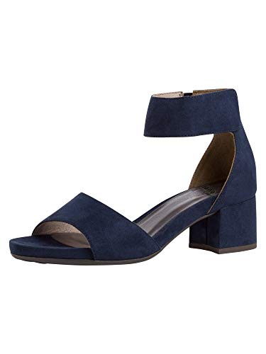 Jana 8-8-28319-24, Sandalia con Pulsera Mujer, Azul Marino, 38 EU