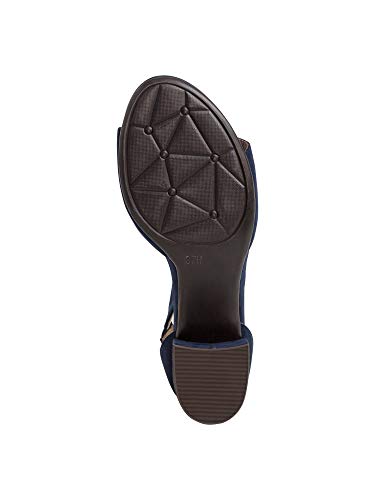 Jana 8-8-28319-24, Sandalia con Pulsera Mujer, Azul Marino, 38 EU