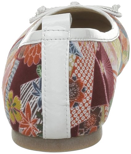 Jb Martin Bamako Bamako E13_Blanc (Toile Japan/Craie) - Bailarinas de Tela para Mujer, Color Blanco, Talla 39