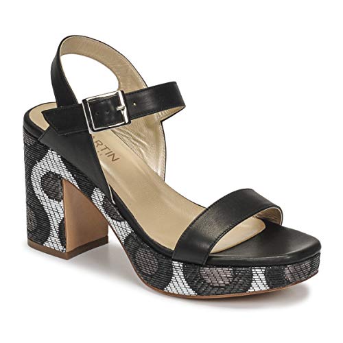 JB Martin Xepia Sandalias Mujeres Negro - 38 - Sandalias