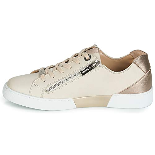 Jb Martin - Zapatillas de Cuero para Mujer Beige Beige, Color Beige, Talla 38 EU