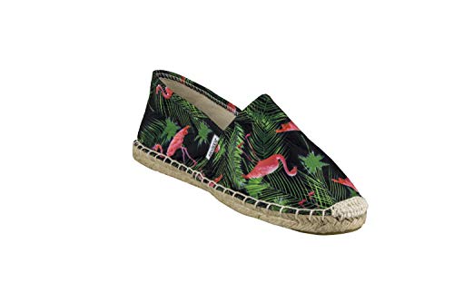 JCOlivier - Alpargatas para Unisex Adulto (44, Flamenco)