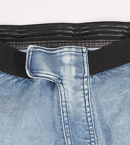 Jeanstrack Montblanc Jeans Pantalón de Trail Running, Unisex Adulto, Sky, L