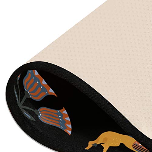 Jereee Antiguo Egipto Pirámide León Símbolos de Camello Lugares de Cocina Suave Antiguo Alfombra Rectángulo Alfombra Alfombra de Suelo de 182 x 61 cm