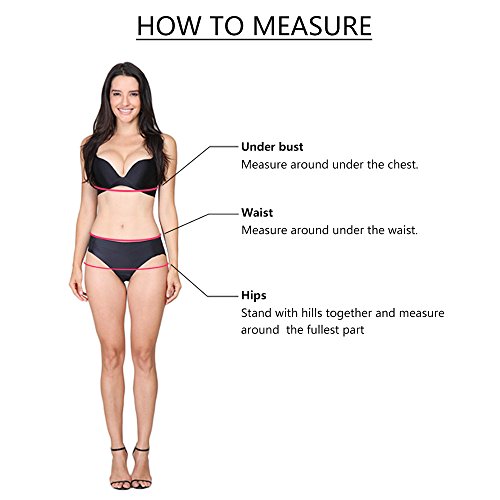 JERFER Trajes de Baño Mujer Vendaje Bikini Conjunto Hacer Subir Brasileño Impresión Ropa de Playa Swimsuit