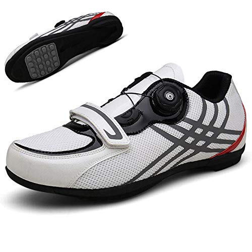 JINHU Antideslizante, Zapatos De Ciclo MTB Zapatos Zapatillas De Deporte De Los Zapatos De Bicicleta De Montaña Camino De La Bicicleta Profesional De Las Zapatillas De Deporte De Ciclo Ultraligero