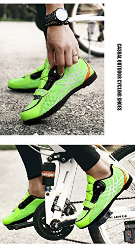 JINHU Antideslizante, Zapatos De Ciclo MTB Zapatos Zapatillas De Deporte De Los Zapatos De Bicicleta De Montaña Camino De La Bicicleta Profesional De Las Zapatillas De Deporte De Ciclo Ultraligero