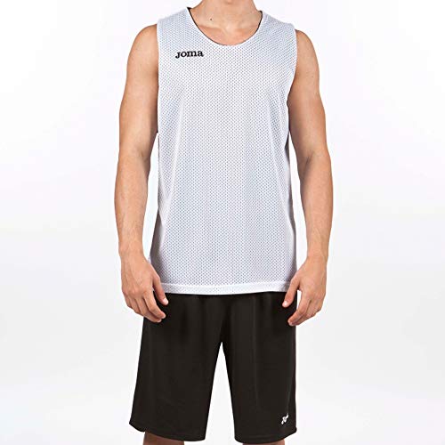 Joma 100050.100 - Camiseta de baloncesto para hombre, color negro, talla M