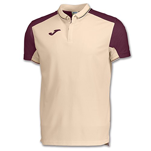 Joma Polo Granada Beige-Vino M/C, Hombre, S