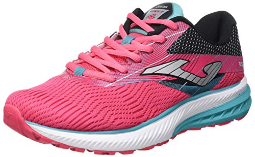 Joma Victory, Zapatillas para Correr Mujer, Fucsia-Negro, 42 EU