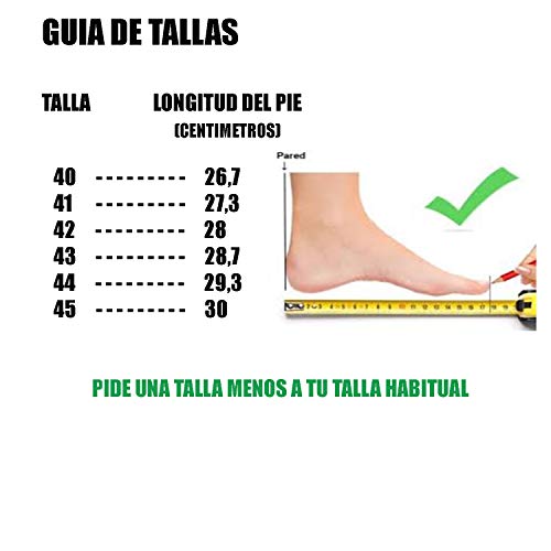 JOMIX Zapatillas Deportivas Hombre Sneakers Casual Running Gimnasio Calzado Deporte Transpirable (43)