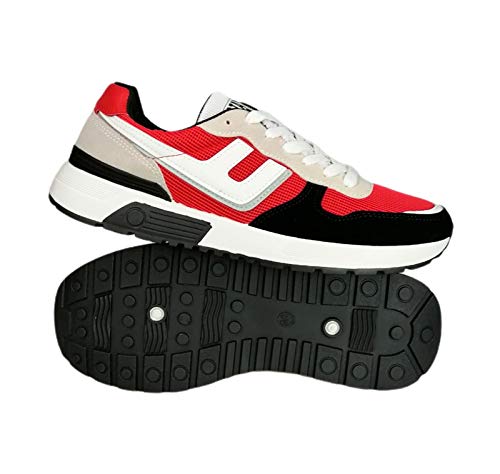 JOMIX Zapatillas Deportivas Hombre Sneakers Casual Running Gimnasio Calzado Deporte Transpirable(41)