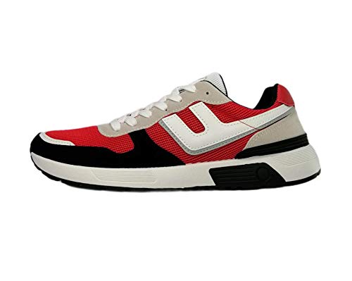 JOMIX Zapatillas Deportivas Hombre Sneakers Casual Running Gimnasio Calzado Deporte Transpirable(41)