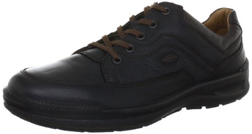 Jomos Man-Life, Zapatos Planos con Cordones Hombre, Negro, 40
