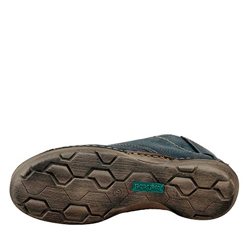 Josef Seibel Mujer Botines Fergey 18, señora Botines con Cordones,Botas,Chukka Boot,Medias Botas,botín,Plana,Azul(Blau),43 EU / 9 UK