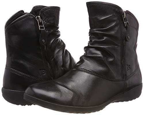 Josef Seibel Naly 24, Botines Mujer, Negro (Schwarz 100), 44 EU
