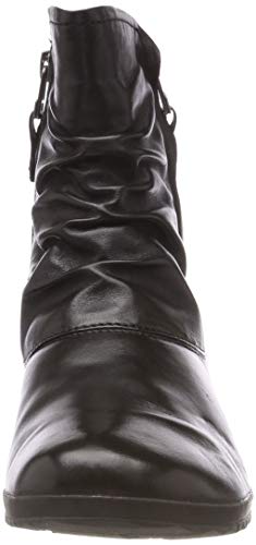 Josef Seibel Naly 24, Botines Mujer, Negro (Schwarz 100), 44 EU