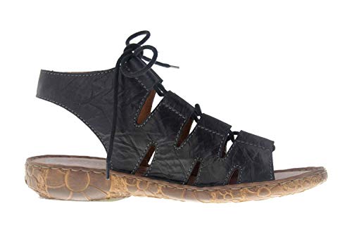 Josef Seibel Rosalie 39, Sandalias de Gladiador Mujer, Negro (Schwarz 95 100), 42 EU